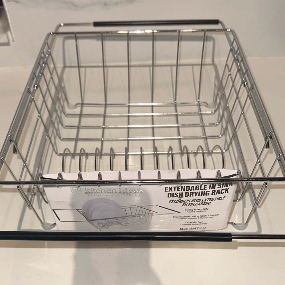 Kitchen Ideas PREMIUM COLLECTION
EXTENDABLE IN SINK DISH DRYING RACK